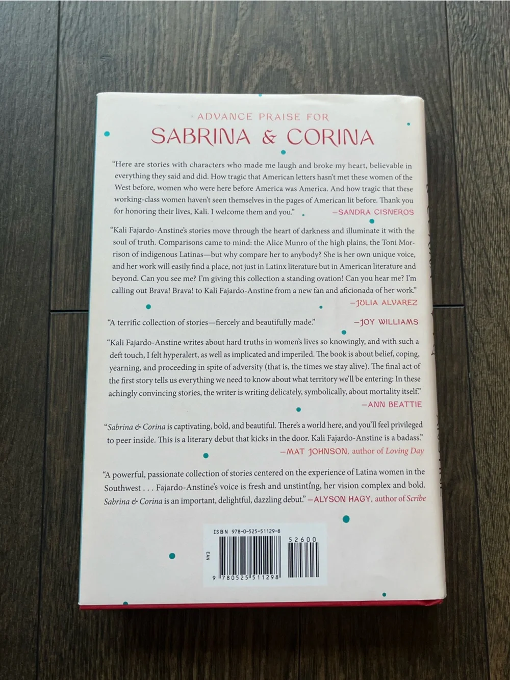 Sabrina & Corina by Kali Fajardo-Anstine Hardcover Book